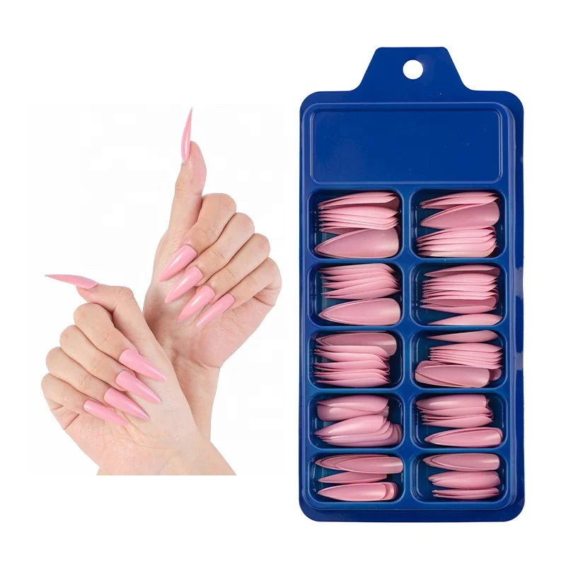100pcs/box Long ABS Ballerina False Nail Natural Coffin Press On Nails Art DIY Pure Colors Full Cover Fake Nail Tips, Pure color
100pcs/box Long ABS Ballerina False Nail Natural Coffin Press On Nails Art DIY Pure Colors Full Cover Fake Nail Tips, Pure color