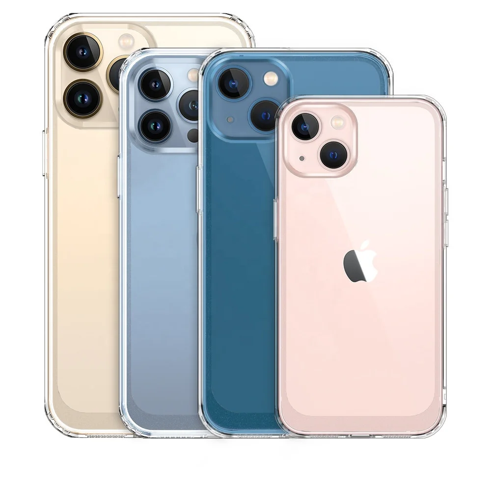 Amazon Hot Sale Luxury TPU PC Hybrid Clear Phone Back Cover for iPhone 13 13 Pro 13 Pro Max, Transparent
Amazon Hot Sale Luxury TPU PC Hybrid Clear Phone Back Cover for iPhone 13 13 Pro 13 Pro Max, Transparent