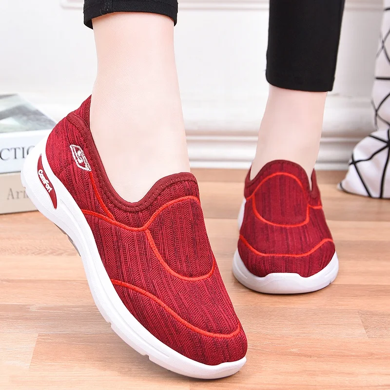 Branded custom manufacturers wholesale cheap women's casual flat shoes walking style shoes, Red, black, grey
Branded custom manufacturers wholesale cheap women's casual flat shoes walking style shoes, Red, black, grey
