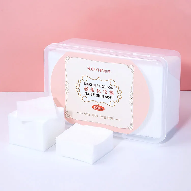 Lameila Oem Non-woven Double Side Disposable Square Shape Cosmetic Face Soft Cotton Pad 1000pcs Makeup Remover Pads Yv061
Lameila Oem Non-woven Double Side Disposable Square Shape Cosmetic Face Soft Cotton Pad 1000pcs Makeup Remover Pads Yv061