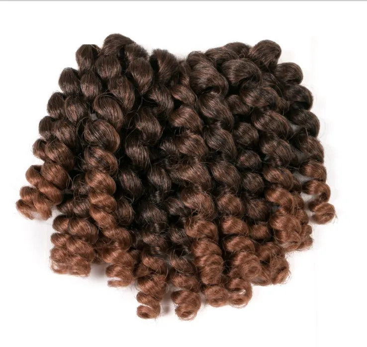 

Medo Crochet Braids Hair No tangle Wand Curl 8 Inch Jamaican Bounce Curl Twist Freetress Crochet Braiding Hair Extension