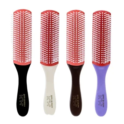 Wholesale high quality salon hairdressing nine - row comb anti - static straight hair stylist comb, Customized color 
Wholesale high quality salon hairdressing nine - row comb anti - static straight hair stylist comb, Customized color
