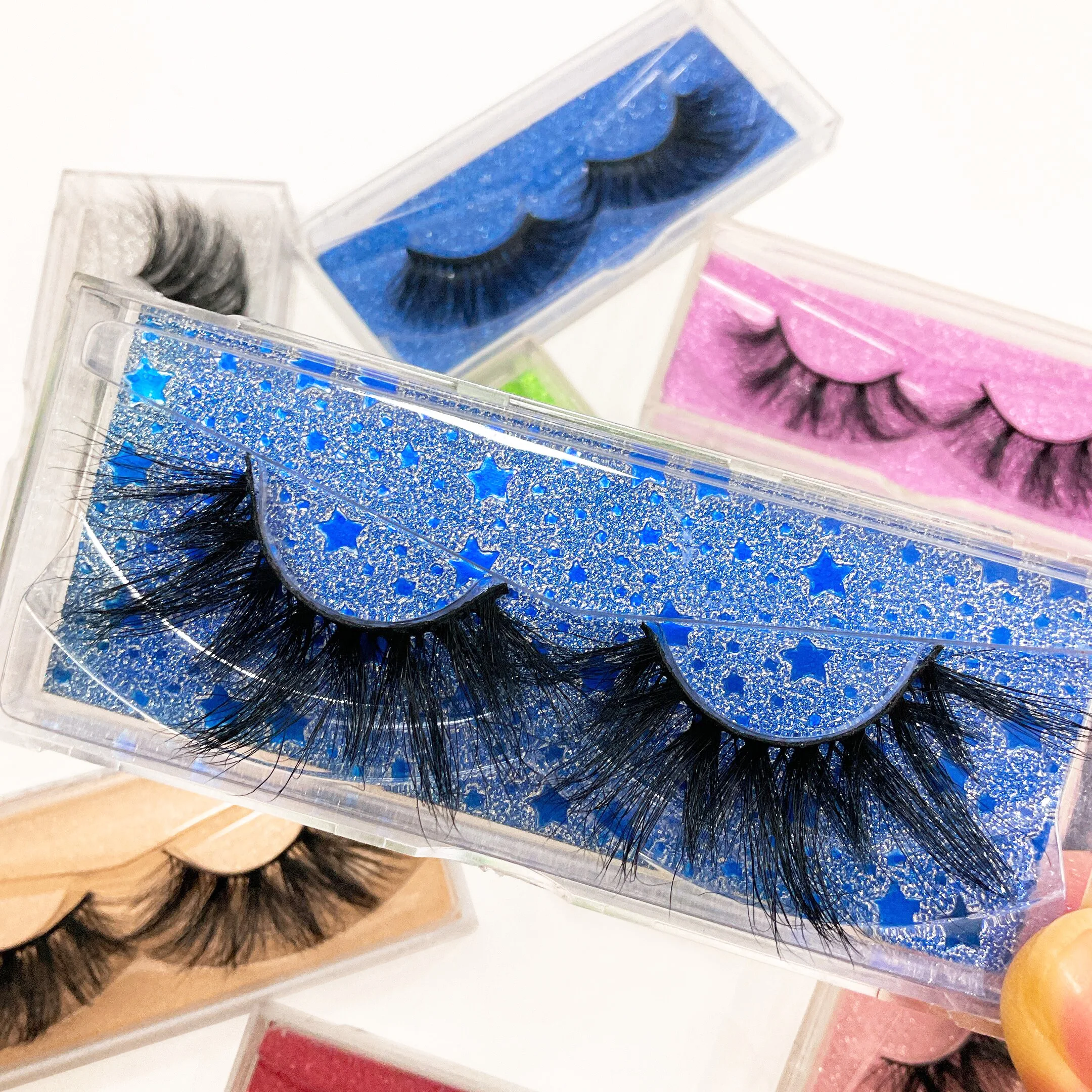 Hot selling 5d full strip mink lashes thick long 25mm mink eyelashes vendors 3d 25mm mink eyelash, Black
Hot selling 5d full strip mink lashes thick long 25mm mink eyelashes vendors 3d 25mm mink eyelash, Black
