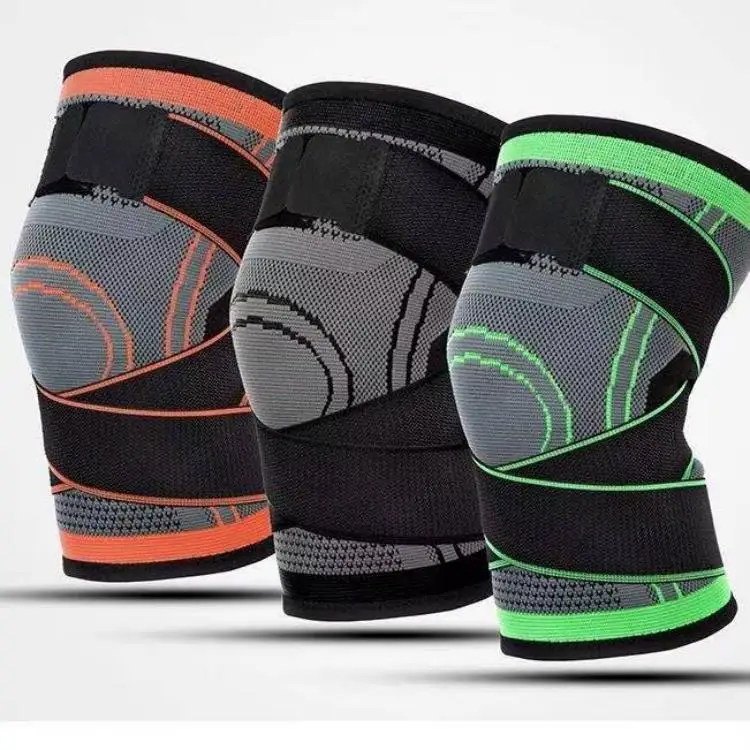 Adjustable open knee patella strap support nylon knee brace wrap for orthopedic, Black orange green
Adjustable open knee patella strap support nylon knee brace wrap for orthopedic, Black orange green