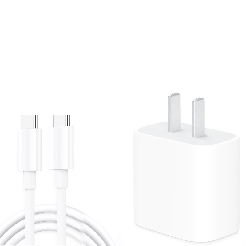 PD 20W mobile phone fast charger cable USB Type-C qc charger usb wall charger, Black white
PD 20W mobile phone fast charger cable USB Type-C qc charger usb wall charger, Black white