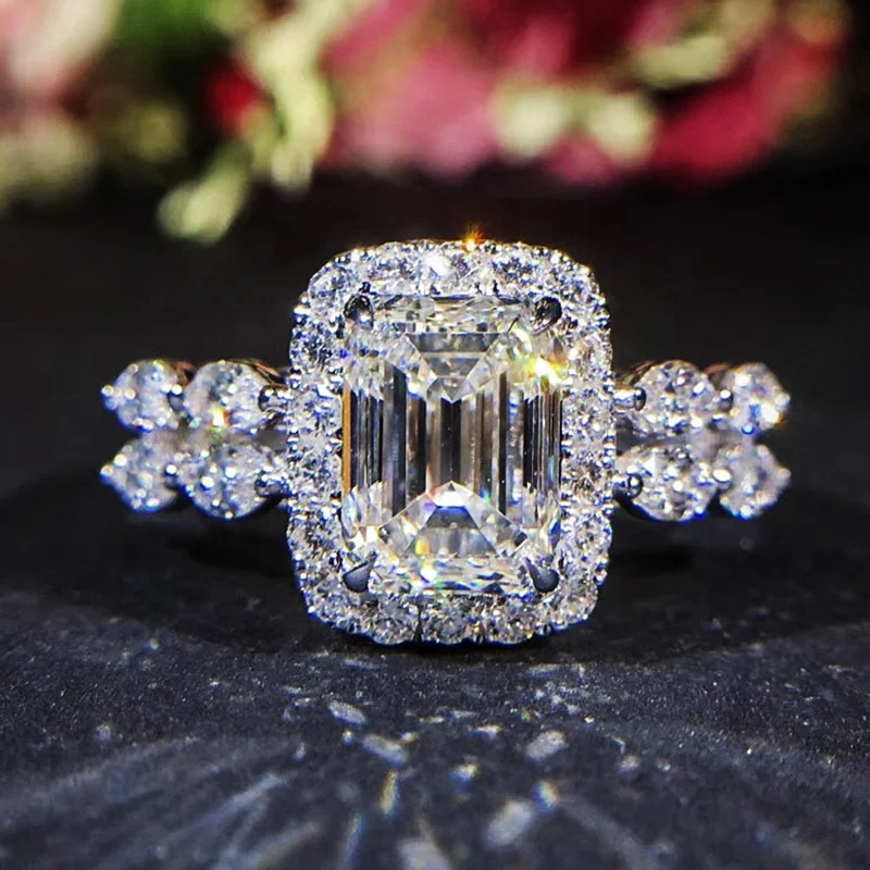 Luxury Double Layer White Geometric Zircon Rings for Women Bridal Party Wedding Engagement Trendy Jewelry, Customized color
Luxury Double Layer White Geometric Zircon Rings for Women Bridal Party Wedding Engagement Trendy Jewelry, Customized color