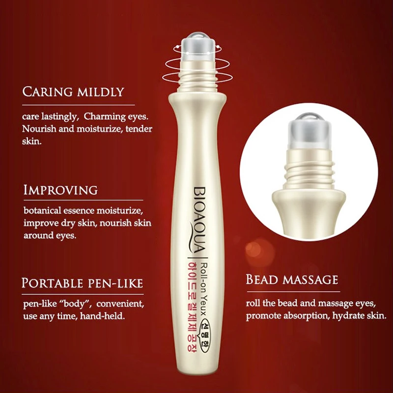 private label BIOAQUA moisturizing nourishing Anti-Puffiness eye essence