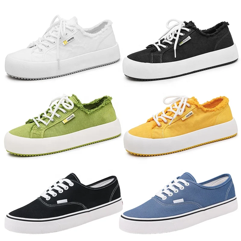 Custom Printed Blank Canvas Shoes Casual Sneakers Male White Lace Up Canvas Shoes High Quality
Custom Printed Blank Canvas Shoes Casual Sneakers Male White Lace Up Canvas Shoes High Quality