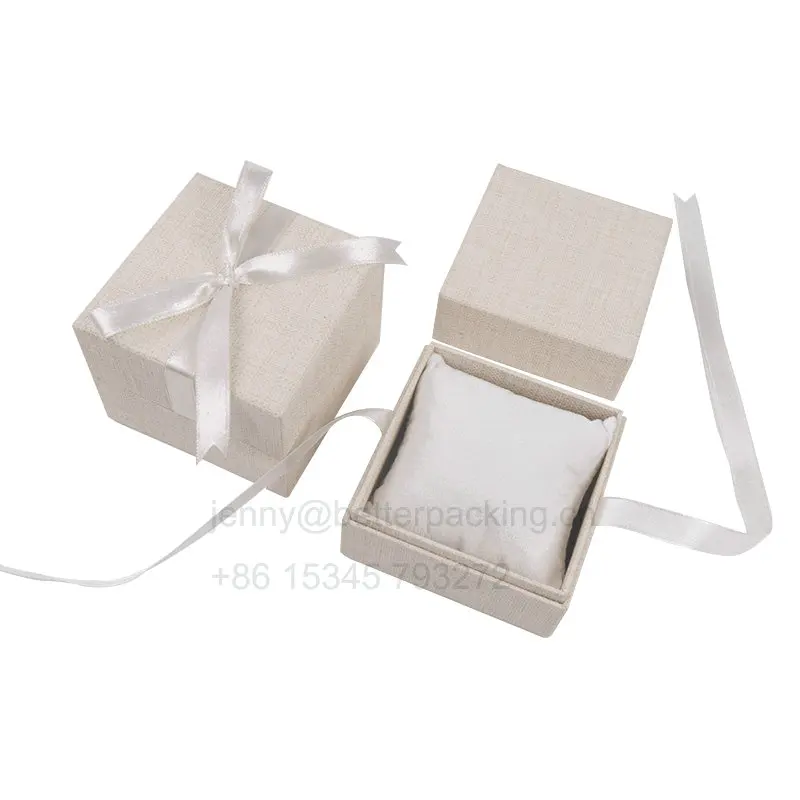 custom cardboard logo cheap single watch packaging boxes with