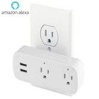 Echo Timer Power Travel Mini Wifi Wireless Google Home Amazon Socket US Alexa USB Outdoor Smart Plug