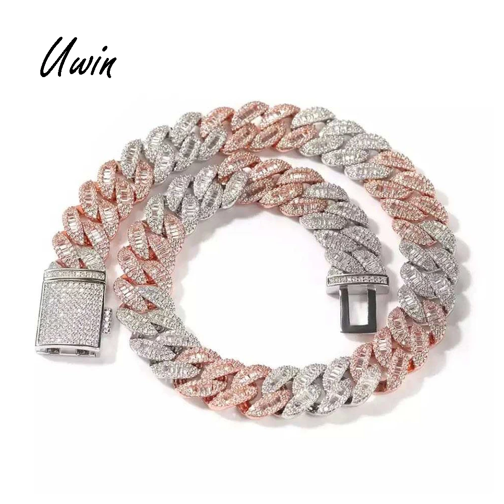 High Quality Hip Hop Cuban Link Necklace Women Baguette CZ Chunky Chain Brass CZ Necklace Bracelet For Men Woman, Gold, silver, or custom for you
High Quality Hip Hop Cuban Link Necklace Women Baguette CZ Chunky Chain Brass CZ Necklace Bracelet For Men Woman, Gold, silver, or custom for you