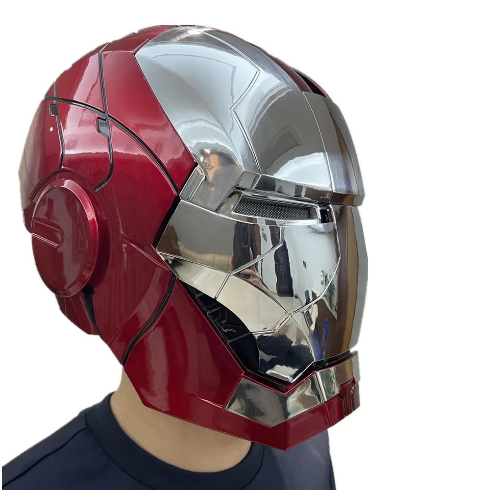 

Marvel's Iron Man 1:1 MK5 helmet cosplay voice activated iron man helmet electronic iron man helmet