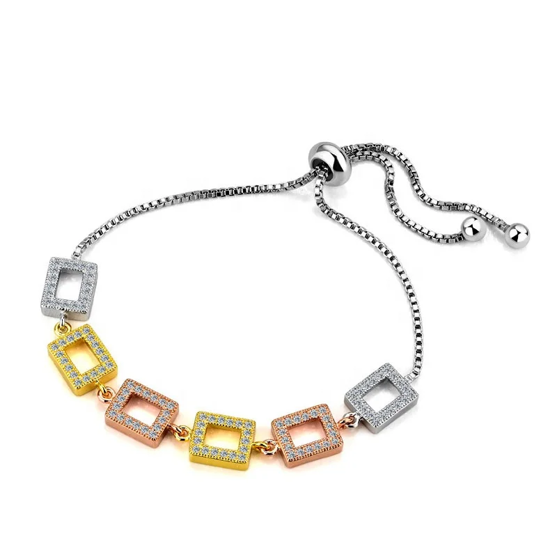 Luxury Clear Spring Elegant Sweet square Simple Copper Clavicle Chain Temperament Trendy Female Bracelets Hip Hop jewelry
Luxury Clear Spring Elegant Sweet square Simple Copper Clavicle Chain Temperament Trendy Female Bracelets Hip Hop jewelry