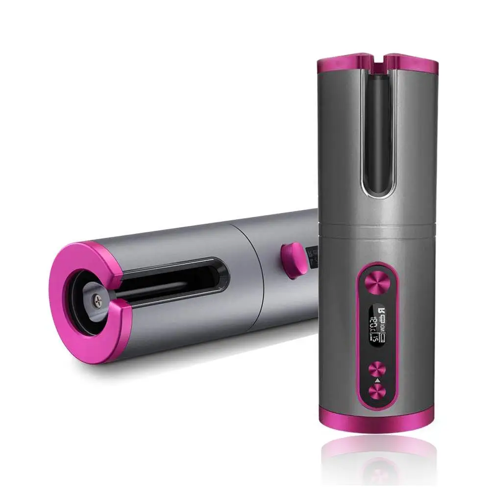 Cordless Auto Curling Iron Rechargeable with 6 Temperature & Timer Settings Auto Shut-Off Portable Curling Wand for Hair Styling
Cordless Auto Curling Iron Rechargeable with 6 Temperature & Timer Settings Auto Shut-Off Portable Curling Wand for Hair Styling