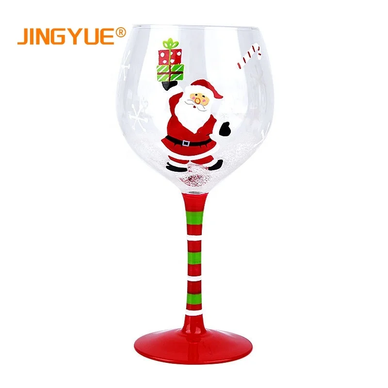 Creative Custom Photo Hand Painting Christmas Characters Ornaments Adorned Goblet Wine Glass for Great Gift, Clear
Creative Custom Photo Hand Painting Christmas Characters Ornaments Adorned Goblet Wine Glass for Great Gift, Clear