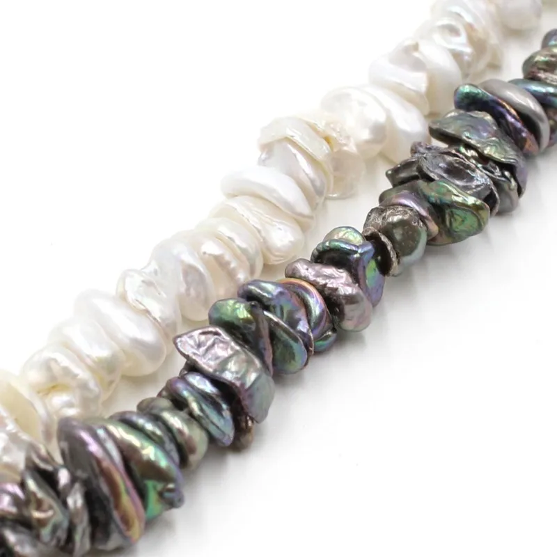 Irregular 8-10mm Natural Black/White Freshwater Pearl Beads for for Needlework Diy Jewelry
Irregular 8-10mm Natural Black/White Freshwater Pearl Beads for for Needlework Diy Jewelry
