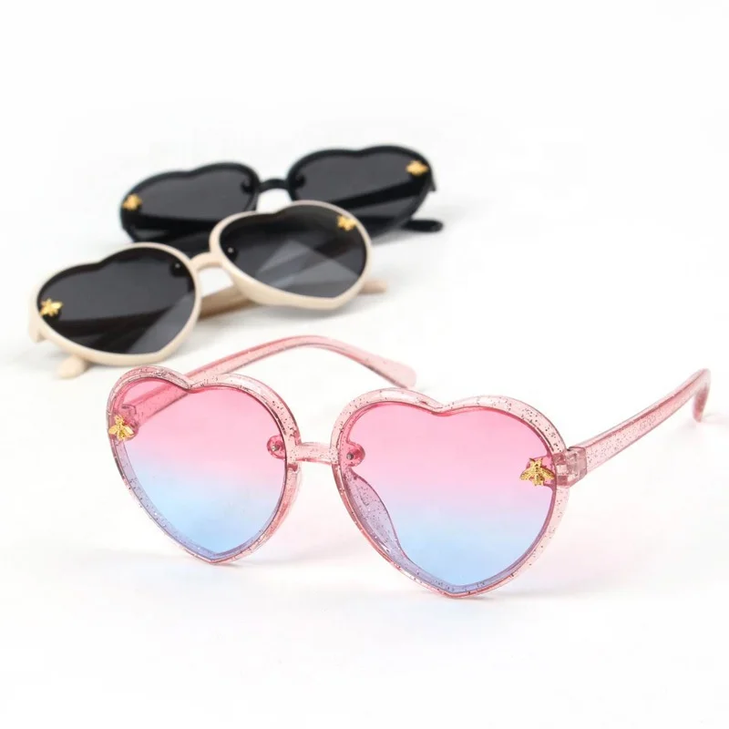 Children Hearts Sun Glasses Heart-shaped Sunglasses boys girls Shades Mirror Plastic UV 400 Custom Logo Wholesale manufacturer, Picture shown
Children Hearts Sun Glasses Heart-shaped Sunglasses boys girls Shades Mirror Plastic UV 400 Custom Logo Wholesale manufacturer, Picture shown