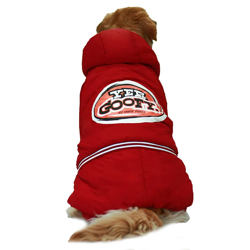 Puppy clothes medium large dogs autumn winter thickened plus velvet four-leg cotton coat clothes
Puppy clothes medium large dogs autumn winter thickened plus velvet four-leg cotton coat clothes