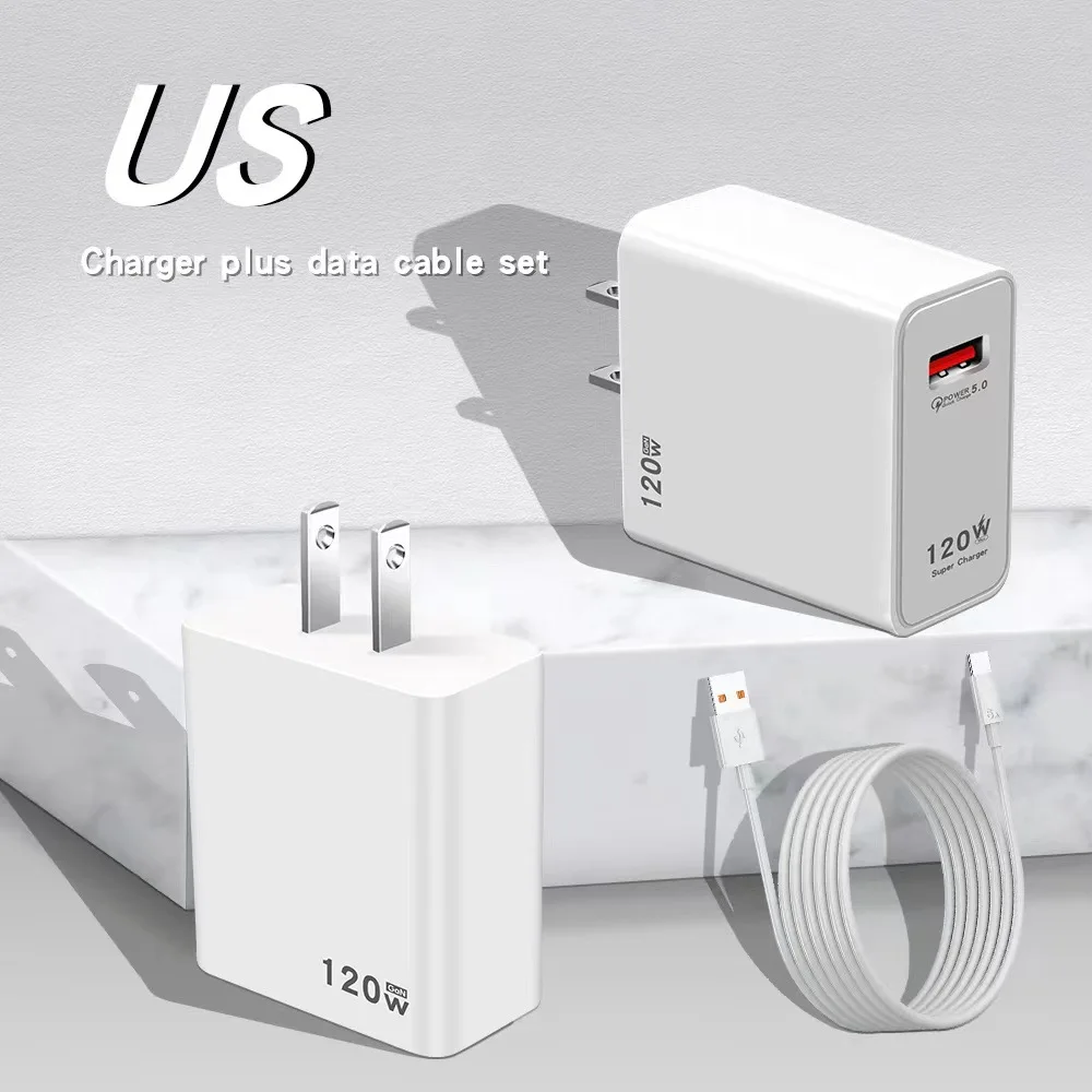 120W USB Charger Fast Charging QC5.0 USB C Cable Type C Cable Mobile Phone Charger For Huawei Xiaomi OPPO Quick Charger
120W USB Charger Fast Charging QC5.0 USB C Cable Type C Cable Mobile Phone Charger For Huawei Xiaomi OPPO Quick Charger