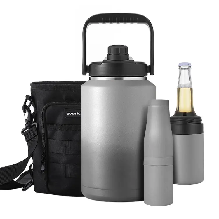 Hot Sale High Quality Double Wall 304 Vacuum Insulated Stainless Steel Beer Growler, Customized color
Hot Sale High Quality Double Wall 304 Vacuum Insulated Stainless Steel Beer Growler, Customized color