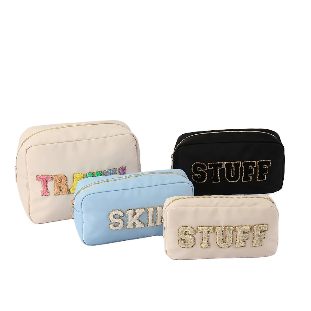 Wholesale Customized Good Quality Zipper Pouch Bag Waterproof Fabric Women Nylon Bag Custom Packaging Cosmetic Case Bag
Wholesale Customized Good Quality Zipper Pouch Bag Waterproof Fabric Women Nylon Bag Custom Packaging Cosmetic Case Bag