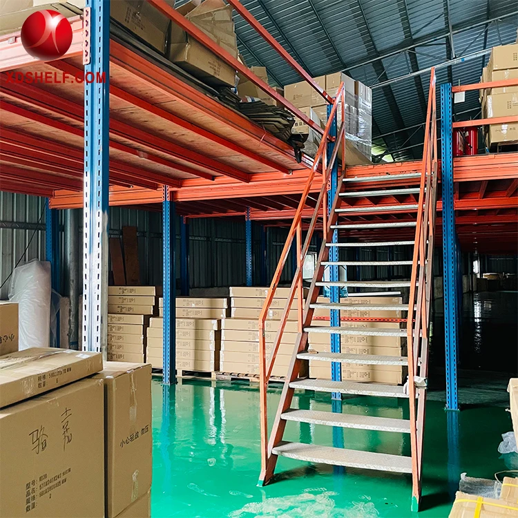 Rack with Stair 3meter Mini Warehouse Steel Storage Racking System Adjustable Shelves,storage Metal Rack Storage 19 2000~2400mm