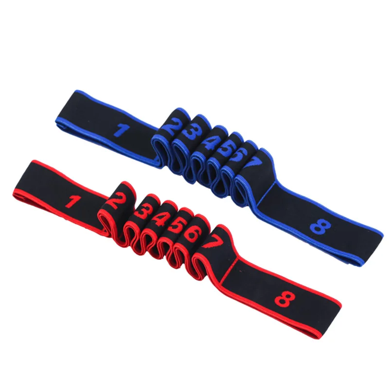 Yoga belt resistance loop 8 Grid 8 grid elastic tension Stretching Band, Blue/red/rose/yellow
Yoga belt resistance loop 8 Grid 8 grid elastic tension Stretching Band, Blue/red/rose/yellow
