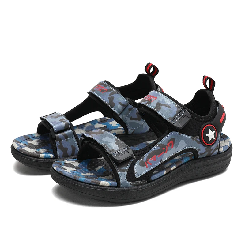 Leather Sandals Children Beach Sandals Shoe Pattern open Toe Kids Velcro Strap Unisex Outdoor Sport Sandals, Customized color
Leather Sandals Children Beach Sandals Shoe Pattern open Toe Kids Velcro Strap Unisex Outdoor Sport Sandals, Customized color