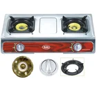 NIKAI Model cheap price fancy Africa hot sale high quality 2 burner gas burner