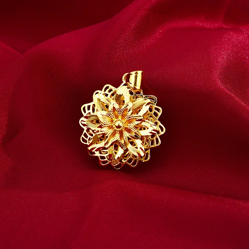 Fashion 14K Gold Pendant for Necklace No Chain Delicate Women's Flower Pendant Yellow Gold Necklace Drop Jewelry Birthday Gifts
Fashion 14K Gold Pendant for Necklace No Chain Delicate Women's Flower Pendant Yellow Gold Necklace Drop Jewelry Birthday Gifts