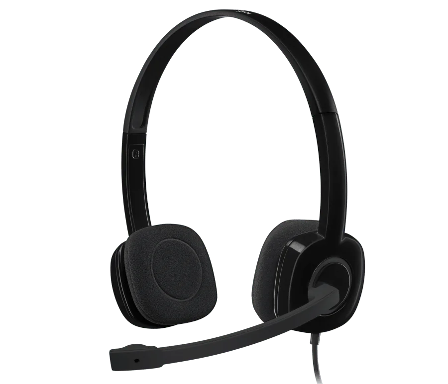 Original Logitech H151 stereo headphone game 1.8m 3.5mm audio online control multi-device headphone game with microphone, Black color
Original Logitech H151 stereo headphone game 1.8m 3.5mm audio online control multi-device headphone game with microphone, Black color