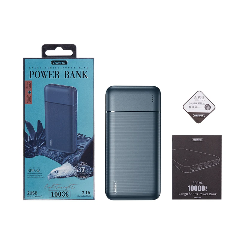 Remax 10000mAh Power Banks Fast Charge Powerbank 10000mAh With USB Type C for Mobile Phone, Blue/white/black
Remax 10000mAh Power Banks Fast Charge Powerbank 10000mAh With USB Type C for Mobile Phone, Blue/white/black