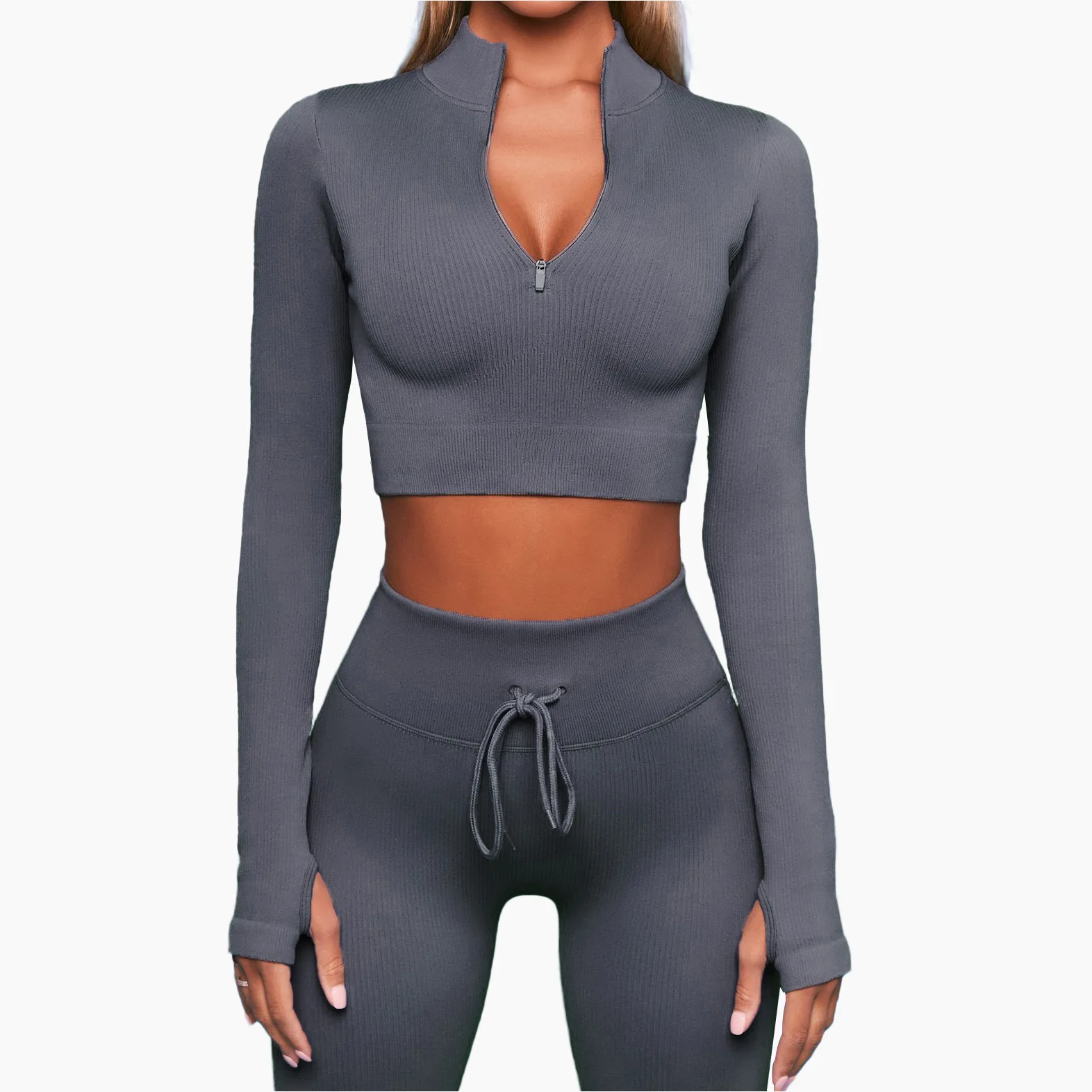 Yoga Pants Workout Sets for Women 2 Piece Seamless High Waist Yoga Leggings Outfit with Sports Suit for Home GYM, Customized colors
Yoga Pants Workout Sets for Women 2 Piece Seamless High Waist Yoga Leggings Outfit with Sports Suit for Home GYM, Customized colors