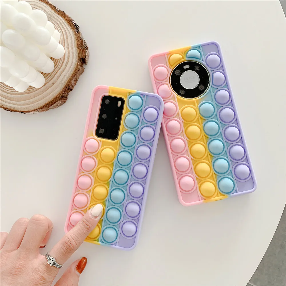 New Adult kids Reliver Stress Fidget Toys Push It Bubble case For P30 P40 MATE 40PRO NOVA7 8 Antistress Game Cover Case
New Adult kids Reliver Stress Fidget Toys Push It Bubble case For P30 P40 MATE 40PRO NOVA7 8 Antistress Game Cover Case