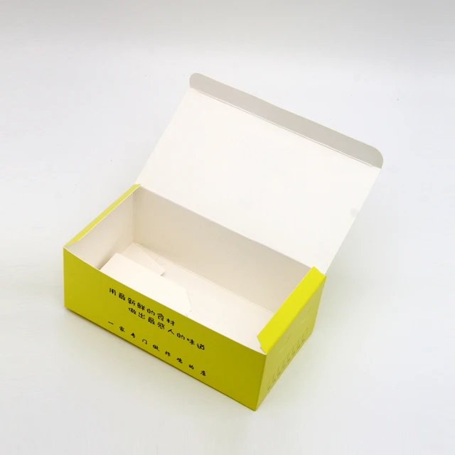 custom portable kraft paper bio-degradable kfc packaging fried