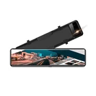 12 inch Touch Screen Rearview Mirror Streaming Video Dual Camera Dash cam 1080P Car DVR