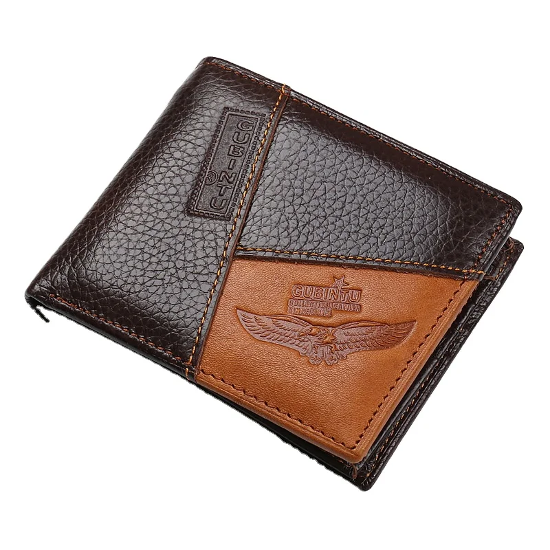 Directly Factory Wholesale Men Genuine Leather Wallets Money Clip Retro Stitching Pattern Vintage Gubintu Men Wallet
Directly Factory Wholesale Men Genuine Leather Wallets Money Clip Retro Stitching Pattern Vintage Gubintu Men Wallet