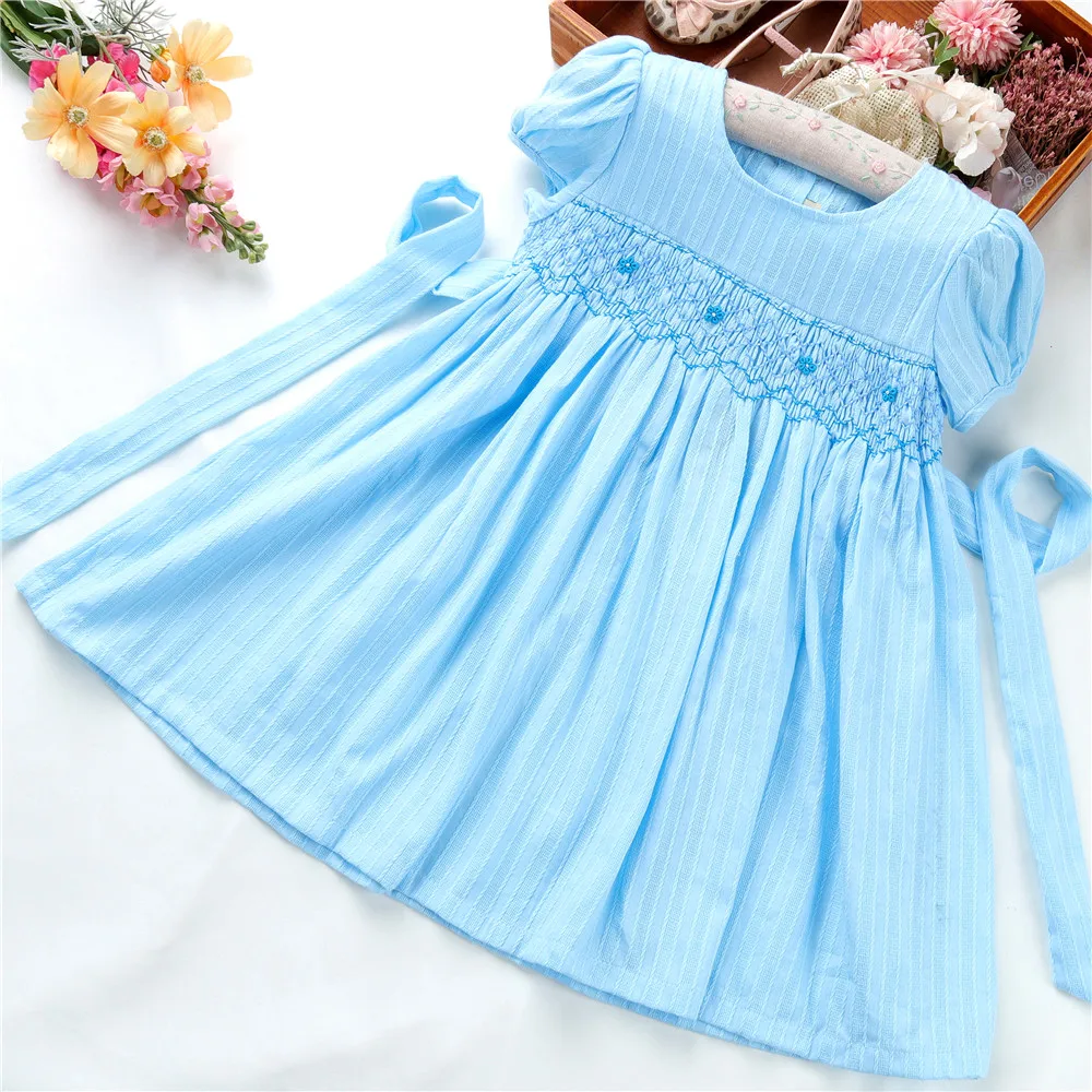 C1365 summer kids clothing flower floral toddler baby girls' smocked dresses embroidery hand made cotton children clothes
C1365 summer kids clothing flower floral toddler baby girls' smocked dresses embroidery hand made cotton children clothes