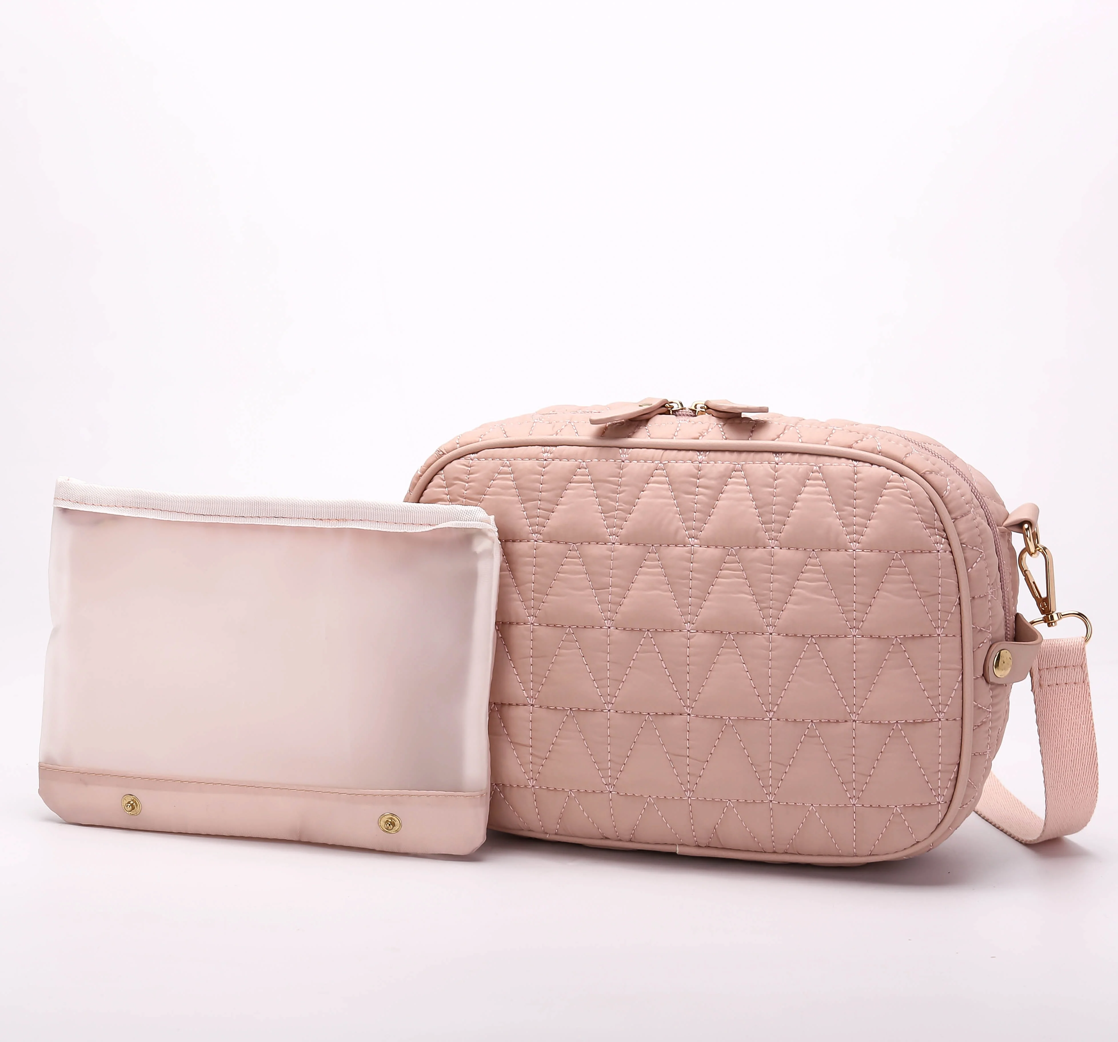 2020 new design mini baby bag diaper clutch,waterproof quilted nylon travel diaper tote low MOQ light weight nylon shoulder bag, Customized color
2020 new design mini baby bag diaper clutch,waterproof quilted nylon travel diaper tote low MOQ light weight nylon shoulder bag, Customized color