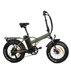 Portable 20 inch fat tire electric bike 250w folding ebike chinese factory direct