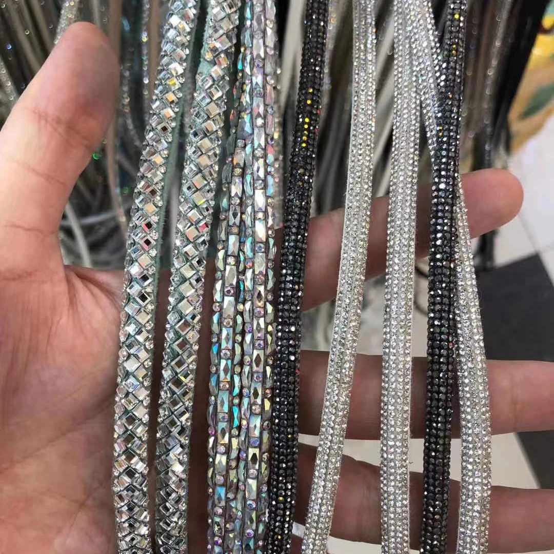 2022 New Arrival Crystal Rock Diamond Tube Rhinestone Adhesive Rope Trimming Tube For Jewelry And Clothing Accessory
2022 New Arrival Crystal Rock Diamond Tube Rhinestone Adhesive Rope Trimming Tube For Jewelry And Clothing Accessory