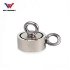 600kg pulling force strong power tow side fishing Neodymium permanent magnet,new product idea 2019 fishing magnet