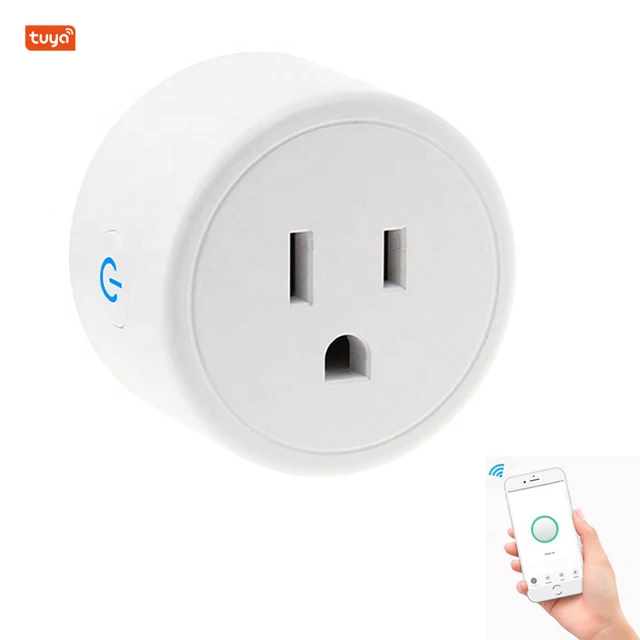 Tuya Smart Life 10A Smart Plug US Mini Plug Socket Wifi Enabled Smart Plug Works with Alexa and google assistant, White
Tuya Smart Life 10A Smart Plug US Mini Plug Socket Wifi Enabled Smart Plug Works with Alexa and google assistant, White