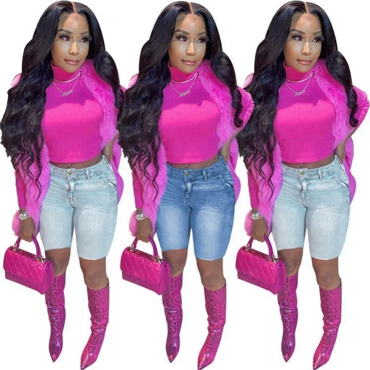 New Style Summer Trendy Pantaloni Donna Woman Clothing Shorts Denim Jeans Women Pants
New Style Summer Trendy Pantaloni Donna Woman Clothing Shorts Denim Jeans Women Pants