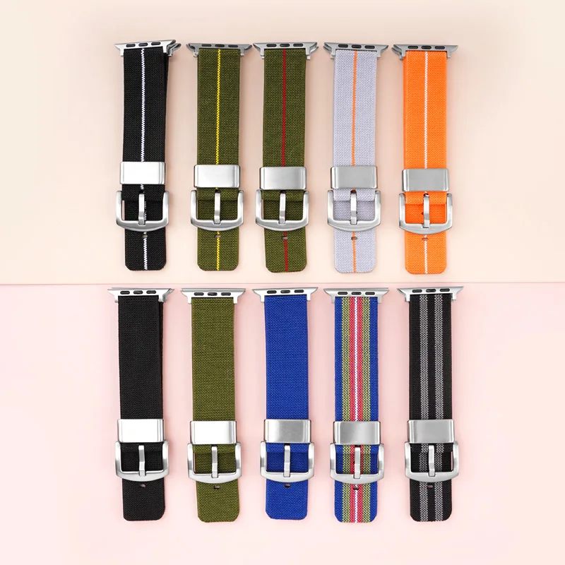 Yunse New Elastic Fabric Nylon Watch Band More in Line With The Modern Aesthetic Appreciation For I watch, 10 colors
Yunse New Elastic Fabric Nylon Watch Band More in Line With The Modern Aesthetic Appreciation For I watch, 10 colors