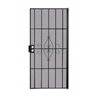 Factory Customized high cost performance rod iron security doors have a promising market OEM