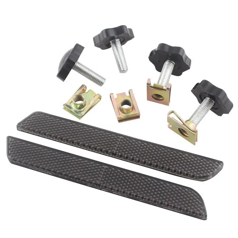 Hard Saddlebags Red Side Visibility Reflectors+Theft Deterrent Locks Fit For Harley