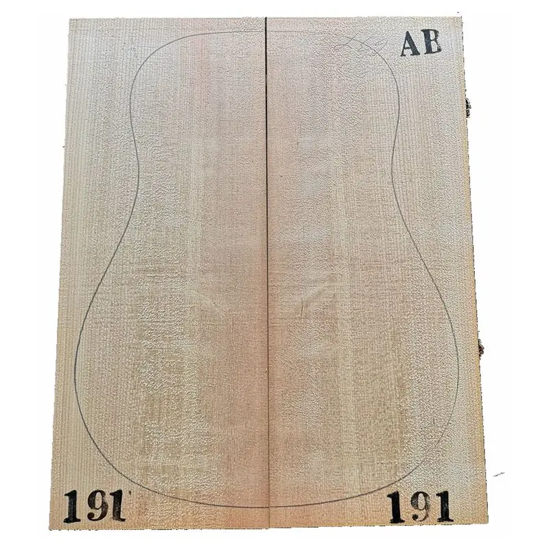 AB Grade sitka spruce guitar top Solid wood veneer North America spruce Making guitar accessories materials550*220*4.5 
AB Grade sitka spruce guitar top Solid wood veneer North America spruce Making guitar accessories materials550*220*4.5