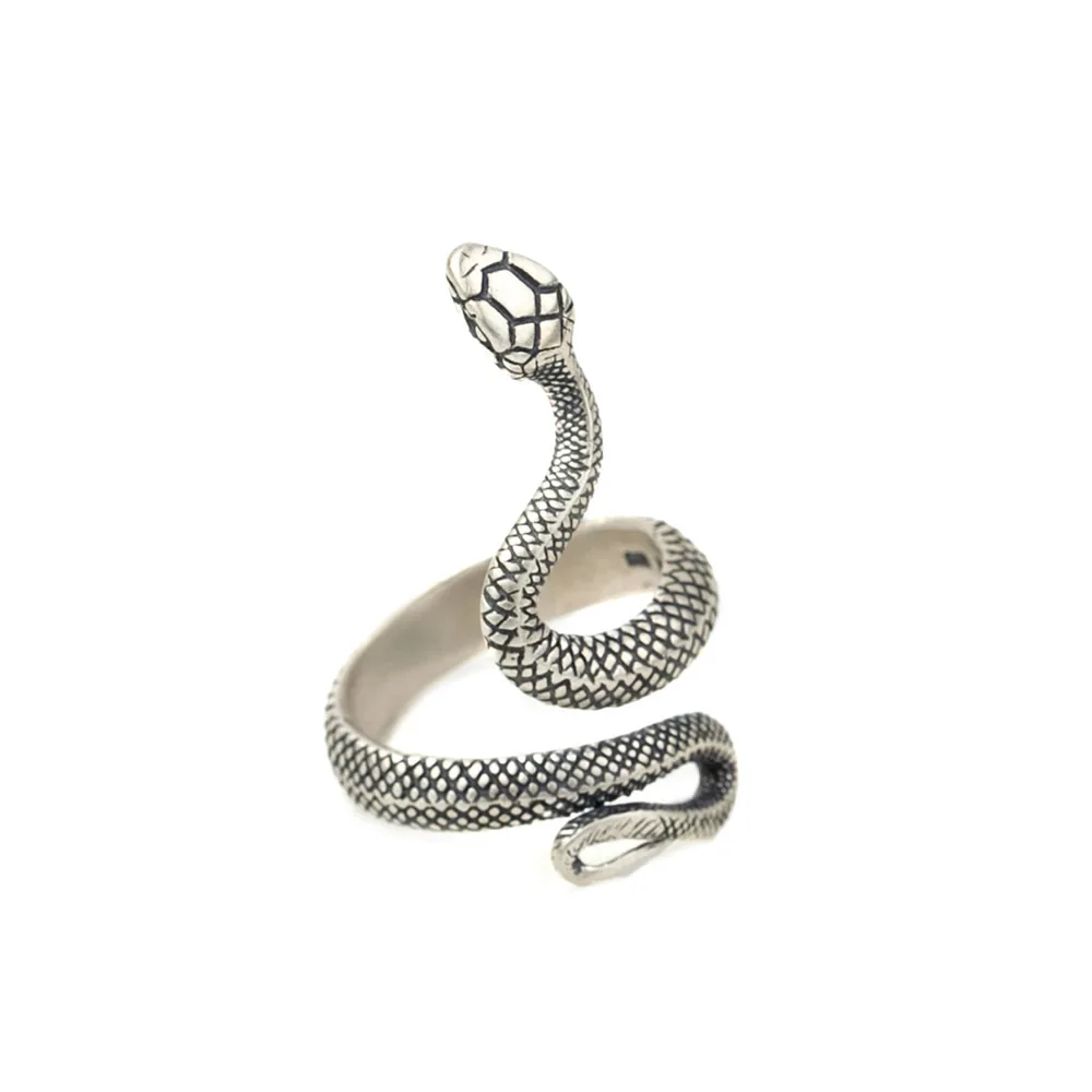 925 Sterling Silver Snake Ring for Men and Women Vintage Punk Gothic Silver Jewelry Animal Jewelry
925 Sterling Silver Snake Ring for Men and Women Vintage Punk Gothic Silver Jewelry Animal Jewelry