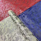 carbon fiber fabric camouflage,jacquard hybrid fabric yellow red blue
